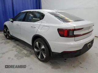 2023 Polestar 2 with VIN YSMEG3KA6PL146957, listed as a Copart auction lot 61274464 with 46,712 mi miles and Non Repairable. Bid and sale history available at carsss.com. Image 2.