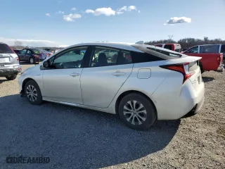 2019 Toyota Prius LE with VIN JTDL9RFU3K3005051, listed as a Copart auction lot 40269573 with 57,345 mi miles. Bid and sale history available at carsss.com. Image 2.