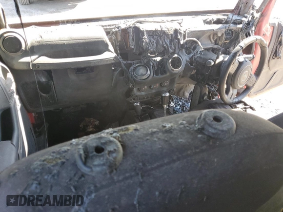 2015 Jeep Wrangler Unlimited Sport RHD with VIN 1C4BJWKG9FL642937, listed as a Copart auction lot 45654365 with Not provided miles and Non repairable. Bid and sale history available at DreamBid. Image 8.