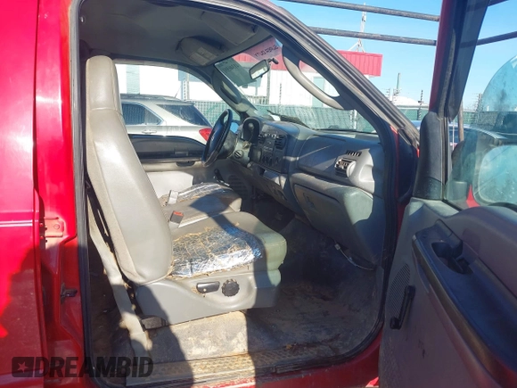2005 Ford Super Duty F-250 XL with VIN 1FTSW20575EB69845, listed as a IAAI auction lot 41346591 with 1 mi miles. Bid and sale history available at carsss.com. Image 5.