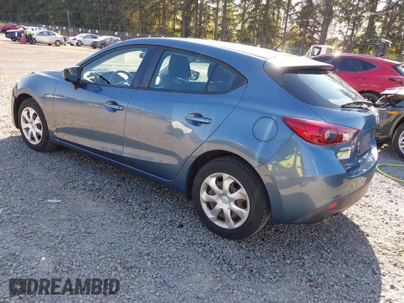 2015 Mazda 3 i Sport with VIN 3MZBM1K78FM185981, listed as a IAAI auction lot 42057365 with 80,934 mi miles and . Bid and sale history available at DreamBid. Image 3.