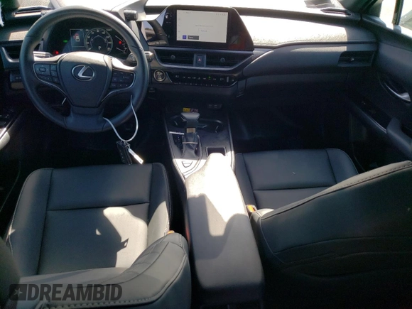 2024 Lexus UX with VIN JTHX6JBH3R2187983, listed as a Copart auction lot 73429324 with 14,549 mi miles and Salvage Title. Bid and sale history available at carsss.com. Image 8.
