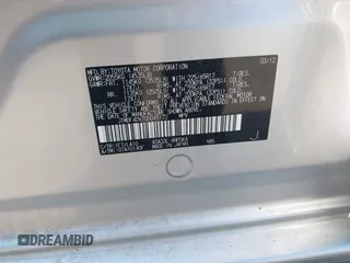 2012 Toyota RAV4 Limited z VIN JTMDF4DV7CD045172, wystawiony jako IAAI lot #42362169 z przebiegiem 140 567 mil mil oraz . Historia ofert i sprzedaży dostępna na DreamBid. Obrazek 9.
