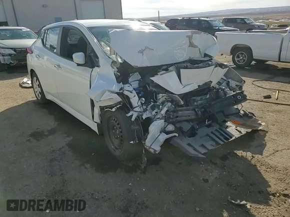 2018 Nissan LEAF S with VIN 1N4AZ1CP3JC307158, listed as a Copart auction lot 47318235 with Not Provided miles and Non Repairable. Bid and sale history available at DreamBid. Image 14.