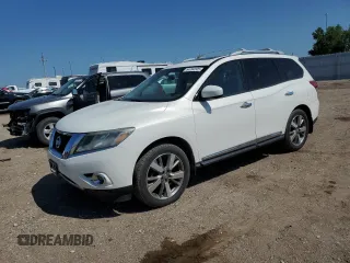 2013 Nissan Pathfinder SV with VIN 5N1AR2MN5DC667190, listed as a Copart auction lot 64994505 with 143,075 mi miles and Clean title. Bid and sale history available at DreamBid. Image 1.