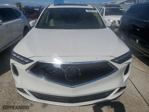 2024 Acura MDX w/Technology Package with VIN 5J8YD9H4XRL006548, listed as a Copart auction lot 76992134 with 6,800 mi miles and Non Repairable. Bid and sale history available at carsss.com. Image 5.