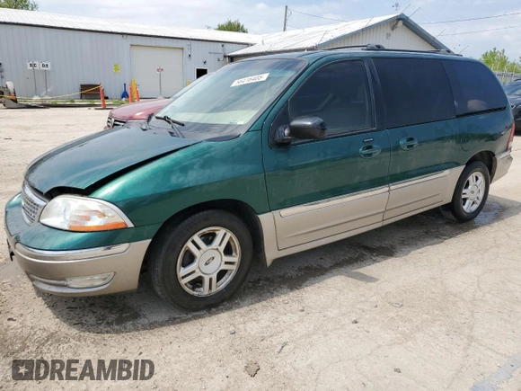 2003 Ford Windstar SEL z VIN 2FMDA53463BA29172, wystawiony jako Copart lot #56416405 z przebiegiem 124 800 mil mil oraz Szkoda całkowita • Salvage title. Historia ofert i sprzedaży dostępna na DreamBid. Obrazek 1.