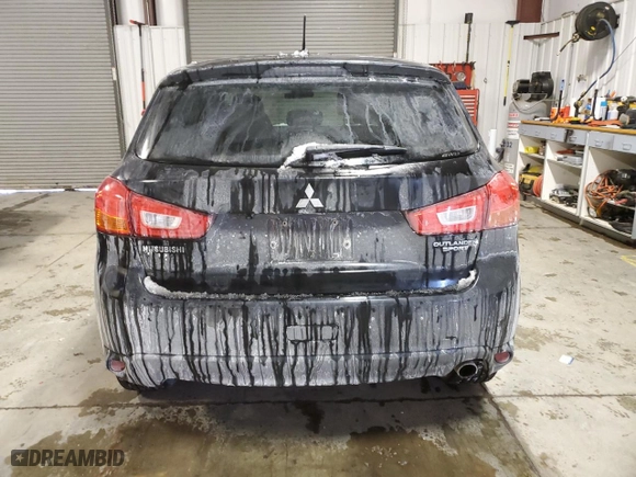 2015 Mitsubishi Outlander Sport SE with VIN 4A4AR4AU5FE026178, listed as a Copart auction lot 38304864 with 58,648 mi miles and Salvage Title. Bid and sale history available at carsss.com. Image 6.
