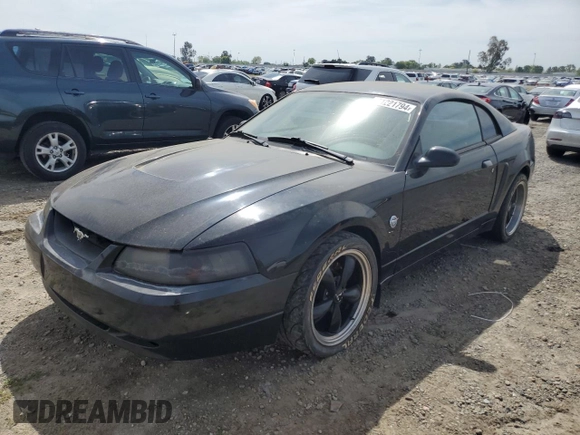 2004 Ford Mustang Standard with VIN 1FAFP40464F100368, listed as a Copart auction lot 51221794 with 174,711 mi miles and Salvage Title. Bid and sale history available at carsss.com. Image 1.
