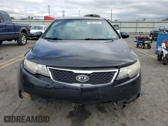 2012 Kia Forte EX with VIN KNAFU4A20C5554620, listed as a Copart auction lot 73827074 with 143,538 mi miles and Salvage Title. Bid and sale history available at carsss.com. Image 5.