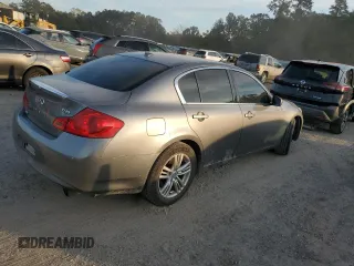 2015 Infiniti Q40 with VIN JN1CV6AR0FM650630, listed as a Copart auction lot 82579604 with 104,324 mi miles and Salvage Title. Bid and sale history available at carsss.com. Image 3.