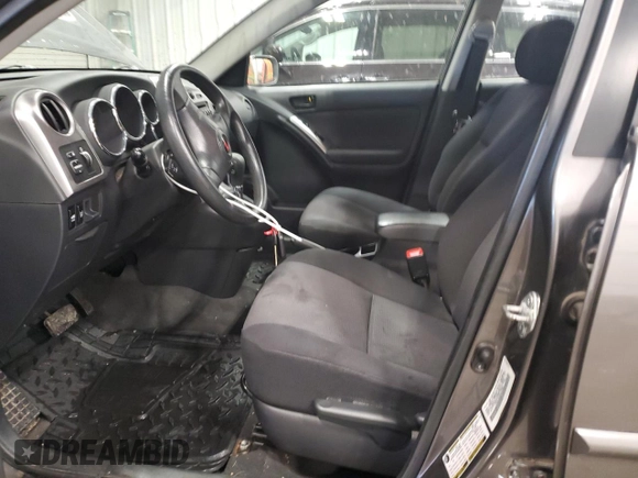 2008 Pontiac Vibe with VIN 5Y2SL65838Z407965, listed as a Copart auction lot 51702205 with 108,664 mi miles and Non Repairable. Bid and sale history available at DreamBid. Image 7.