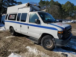 2011 Ford Econoline Cargo Commercial with VIN 1FTNS2EW2BDA26197, listed as a Copart auction lot 81470664 with Not Provided miles and Salvage Title. Bid and sale history available at DreamBid. Image 4.