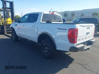 2022 Ford Ranger XL with VIN 1FTER4FH5NLD33039, listed as a IAAI auction lot 41725245 with 21,028 mi miles. Bid and sale history available at carsss.com. Image 3.