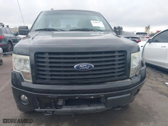 2014 Ford F-150 XL with VIN 1FTFW1EF5EKE08677, listed as a IAAI auction lot 41488333 with 155,093 mi miles. Bid and sale history available at carsss.com. Image 12.