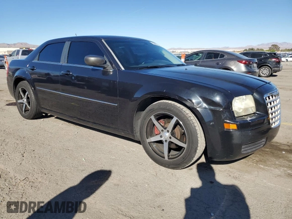2008 Chrysler 300 LX with VIN 2C3KA43R88H307676, listed as a Copart auction lot 50551575 with 173,476 mi miles and Salvage Title. Bid and sale history available at carsss.com. Image 4.