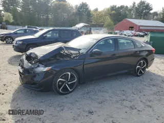2021 Honda Accord Sport with VIN 1HGCV2F37MA030173, listed as a Copart auction lot 54556645 with 42,290 mi miles and Salvage title. Bid and sale history available at DreamBid. Image 1.