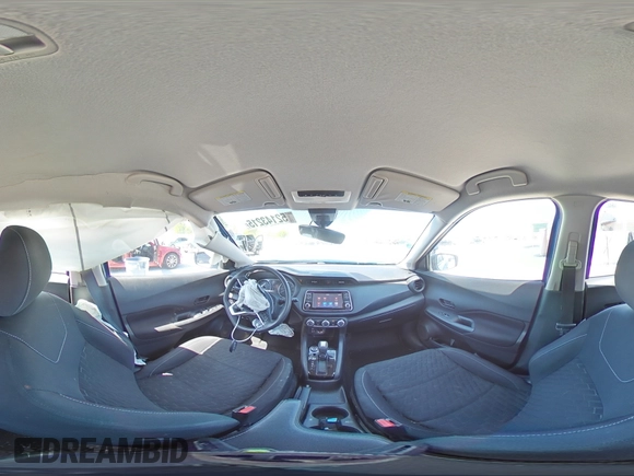 2022 Nissan Kicks S with VIN 3N1CP5BVXNL495027, listed as a Copart auction lot 52143215 with 50,425 mi miles and Salvage Title. Bid and sale history available at DreamBid. Image 13.