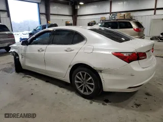 2019 Acura TLX with VIN 19UUB1F38KA008963, listed as a Copart auction lot 48346945 with 115,448 mi miles and Salvage Title. Bid and sale history available at carsss.com. Image 2.