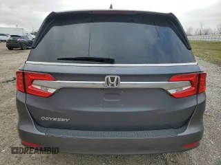 2020 Honda Odyssey EX-L with VIN 5FNRL6H77LB053111, listed as a Copart auction lot 46974065 with 71,246 mi miles and Salvage Title. Bid and sale history available at carsss.com. Image 6.