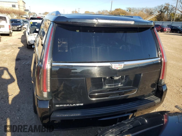 2019 Cadillac Escalade ESV Premium Luxury z VIN 1GYS4JKJ3KR358307, wystawiony jako Copart lot #84033424 z przebiegiem 196 975 mil mil oraz Czysty tytuł • Clean title. Historia ofert i sprzedaży dostępna na DreamBid. Obrazek 6.