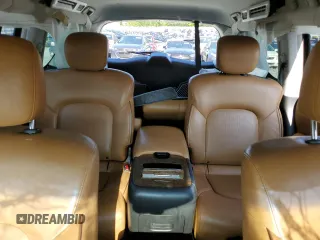 2017 Infiniti QX80 Signature Edition with VIN JN8AZ2NE3H9158323, listed as a Copart auction lot 59137865 with 150,849 mi miles and Salvage title. Bid and sale history available at DreamBid. Image 10.