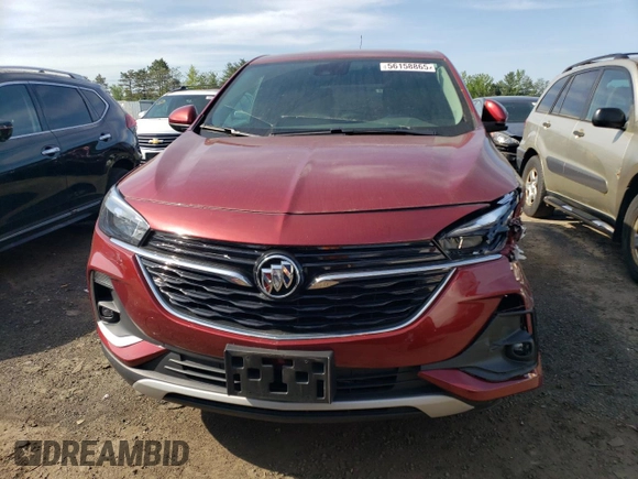 2022 Buick Encore GX Preferred z VIN KL4MMCSL9NB140827, wystawiony jako Copart lot #56158865 z przebiegiem 56 628 mil mil oraz Szkoda całkowita • Salvage title. Historia ofert i sprzedaży dostępna na DreamBid. Obrazek 5.