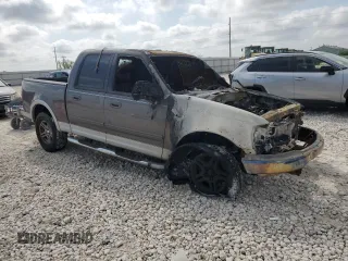 2002 Ford F-150 XLT with VIN 1FTRW07L42KE06960, listed as a Copart auction lot 53909835 with Not Provided miles and Salvage Title. Bid and sale history available at DreamBid. Image 4.