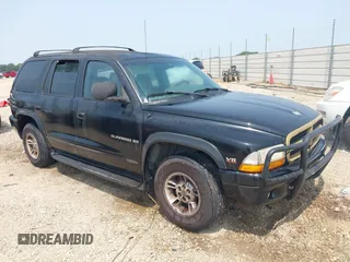 2000 Dodge Durango z VIN 1B4HR28Z1YF220700, wystawiony jako IAAI lot #42391622 z przebiegiem 205 992 mil mil oraz . Historia ofert i sprzedaży dostępna na DreamBid. Obrazek 1.
