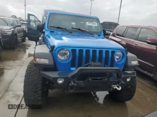 2022 Jeep Wrangler Unlimited Willys with VIN 1C4HJXDN0NW254617, listed as a Copart auction lot 74772844 with Not Provided miles and Non Repairable. Bid and sale history available at DreamBid. Image 5.
