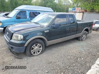 2005 Ford F-150 XLT with VIN 1FTPX12555NA02250, listed as a Copart auction lot 55414295 with 0 mi miles and Salvage Title. Bid and sale history available at carsss.com. Image 1.
