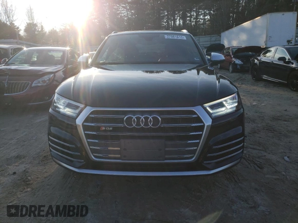 2018 Audi SQ5 Premium Plus with VIN WA1A4AFY6J2177258, listed as a Copart auction lot 37981613 with 49,805 mi miles. Bid and sale history available at carsss.com. Image 5.