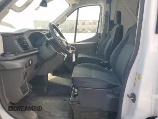 2023 Ford Transit Cargo with VIN 1FTBR3X86PKA19338, listed as a Copart auction lot 52677015 with 93,268 mi miles and Salvage Title. Bid and sale history available at DreamBid. Image 7.