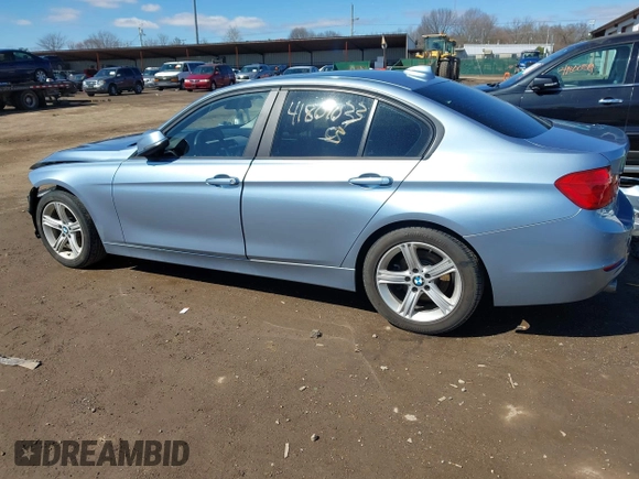 2014 BMW 3 Series 328i with VIN WBA3C1C56EAV79706, listed as a IAAI auction lot 41807033 with 104,478 mi miles. Bid and sale history available at carsss.com. Image 15.