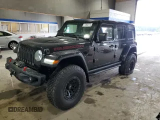 2020 Jeep Wrangler Unlimited Rubicon with VIN 1C4HJXFG0LW192633, listed as a Copart auction lot 71954774 with 26,790 mi miles and Salvage Title. Bid and sale history available at carsss.com. Image 1.