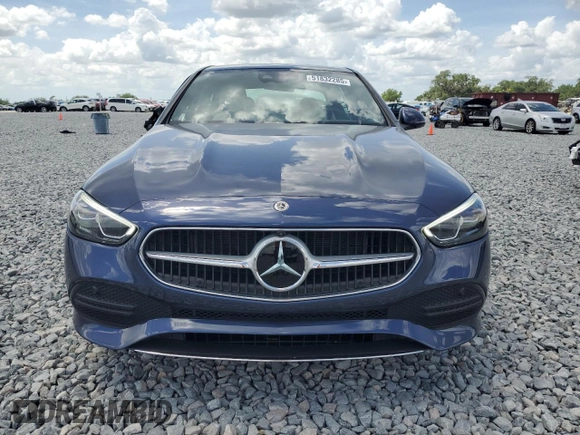 2024 Mercedes-Benz C 300 z VIN W1KAF4GB6RR212675, wystawiony jako Copart lot #51832285 z przebiegiem 6 333 mil mil oraz Szkoda całkowita • Salvage title. Historia ofert i sprzedaży dostępna na DreamBid. Obrazek 5.