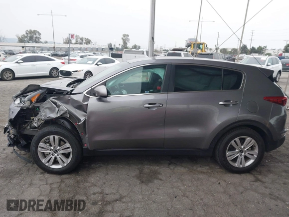 2017 Kia Sportage LX with VIN KNDPM3ACXH7283412, listed as a IAAI auction lot 41896463 with 58,473 mi miles and . Bid and sale history available at carsss.com. Image 14.
