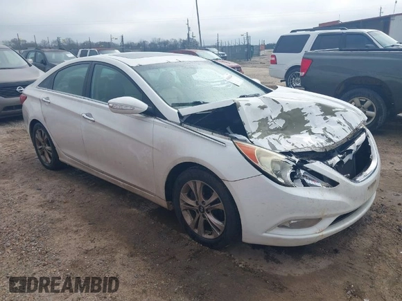 2011 Hyundai Sonata SE with VIN 5NPEC4ACXBH257458, listed as a IAAI auction lot 41636244 with 168,312 mi miles. Bid and sale history available at carsss.com. Image 1.