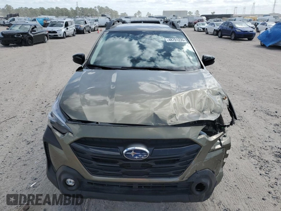 2025 Subaru Outback Onyx Edition with VIN 4S4BTALC6S3141261, listed as a Copart auction lot 48701235 with 4,467 mi miles and Salvage Title. Bid and sale history available at carsss.com. Image 5.