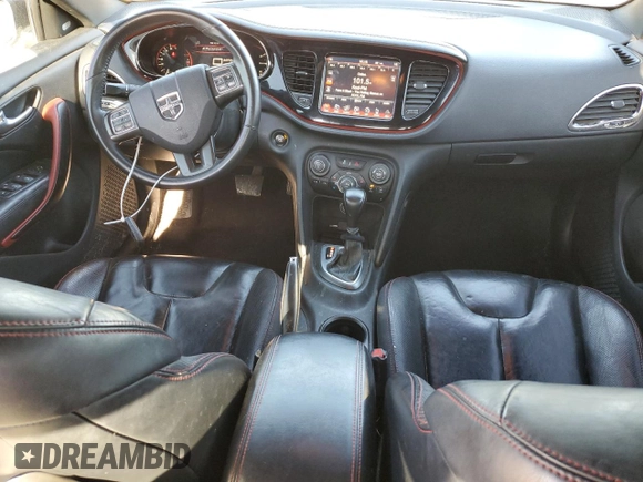 2015 Dodge Dart GT with VIN 1C3CDFEB4FD421675, listed as a Copart auction lot 47302035 with 111,212 mi miles and Salvage Title. Bid and sale history available at DreamBid. Image 8.
