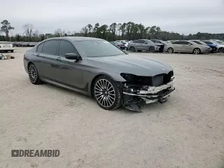 2018 BMW 7 Series 750i with VIN WBA7F0C59JGM24142, listed as a Copart auction lot 45532365 with 62,120 mi miles and Salvage Title. Bid and sale history available at carsss.com. Image 11.