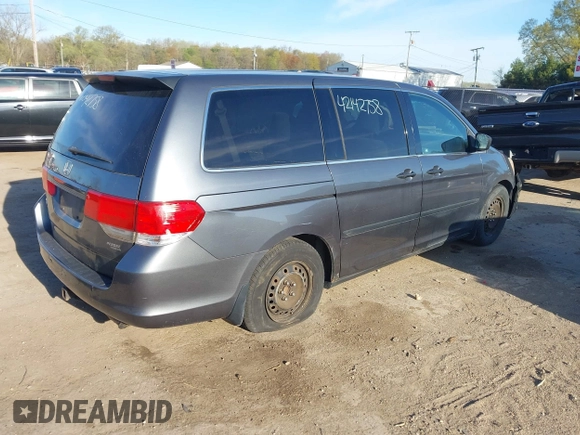 2010 Honda Odyssey LX с VIN 5FNRL3H29AB076728, выставлен на аукционе IAAI как лот 42142758 с пробегом 200 197 миль миль и . История ставок и продаж доступна на DreamBid. Изображение 4.