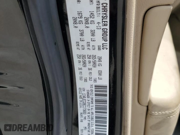 2014 Jeep Grand Cherokee Overland with VIN 1C4RJECG9EC173693, listed as a Copart auction lot 53747045 with 73,234 mi miles and Non Repairable. Bid and sale history available at carsss.com. Image 13.