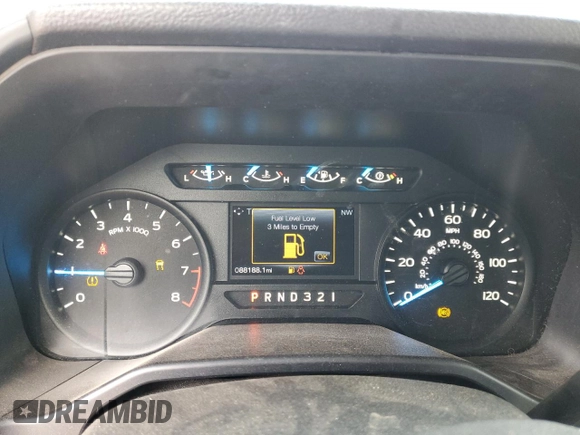 2017 Ford F-150 XL with VIN 1FTMF1C80HKC02618, listed as a Copart auction lot 45297865 with 88,188 mi miles and Salvage Title. Bid and sale history available at carsss.com. Image 9.