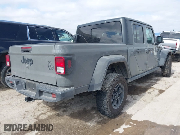 2021 Jeep Gladiator Willys с VIN 1C6HJTAG9ML559555, выставлен на аукционе IAAI как лот 41669066 с пробегом 74 799 миль миль и . История ставок и продаж доступна на DreamBid. Изображение 4.