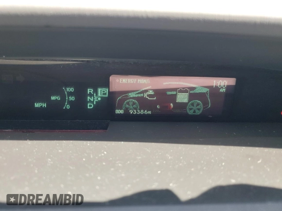 2010 Toyota Prius II with VIN JTDKN3DU0A0194992, listed as a Copart auction lot 44936345 with 93,386 mi miles and Salvage Title. Bid and sale history available at carsss.com. Image 9.