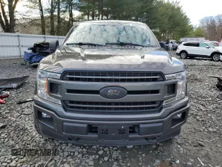 2018 Ford F-150 XL with VIN 1FTEX1EP9JFE00960, listed as a Copart auction lot 86836974 with 81,255 mi miles and Salvage Title. Bid and sale history available at carsss.com. Image 5.