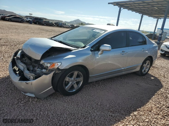 2010 Honda Civic Sdn LX-S with VIN 19XFA1F67AE059354, listed as a Copart auction lot 46112305 with 123,593 mi miles and Salvage Title. Bid and sale history available at carsss.com. Image 1.
