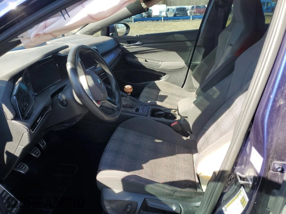 2022 Volkswagen GTI with VIN WVWH87CD9NW205792, listed as a Copart auction lot 48170955 with 51,430 mi miles and Salvage title. Bid and sale history available at DreamBid. Image 7.