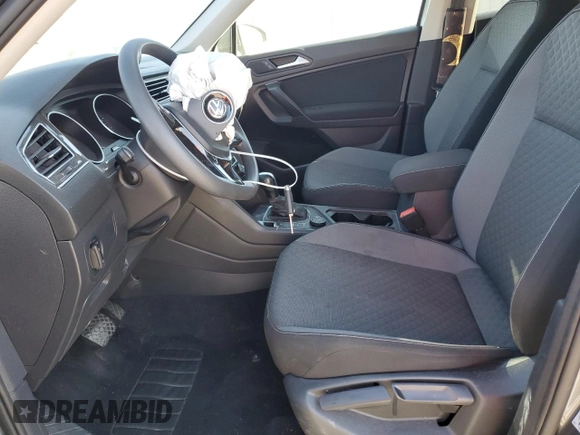 2021 Volkswagen Tiguan S with VIN 3VV0B7AXXMM082158, listed as a Copart auction lot 47312895 with 37,776 mi miles and Salvage title. Bid and sale history available at DreamBid. Image 7.